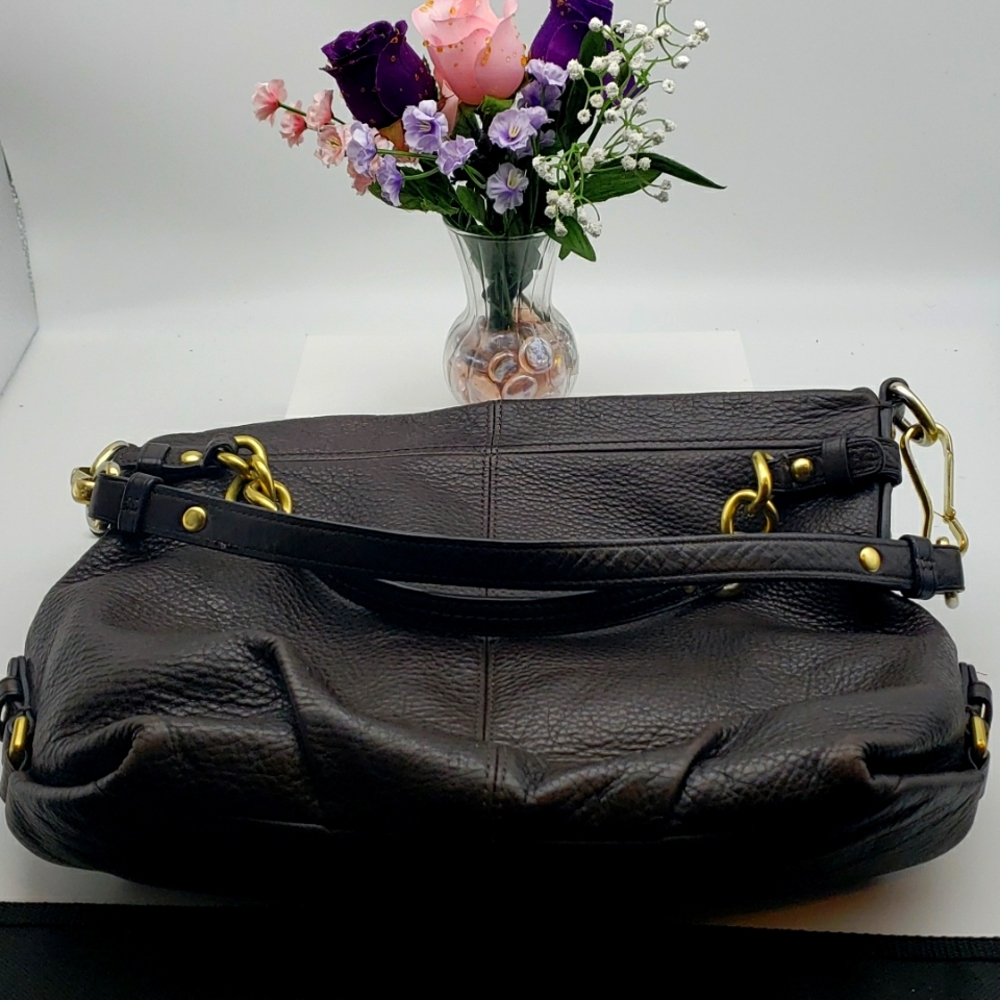 Coach black handbag